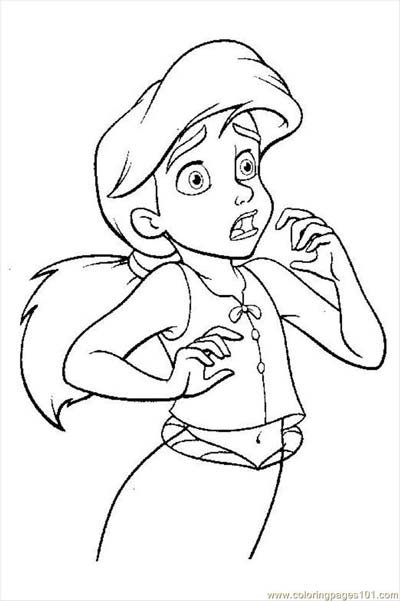 The Little Mermaid 2 Coloring Pages