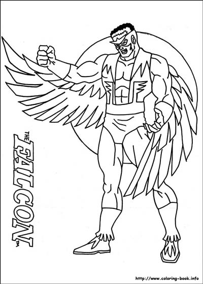Captain America Coloring Pages