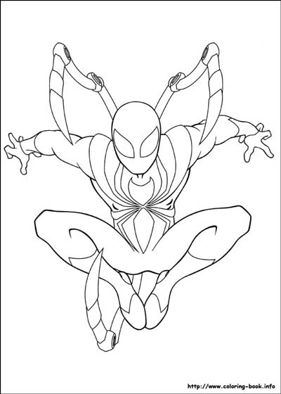 Ultimate Spiderman Coloring Pages