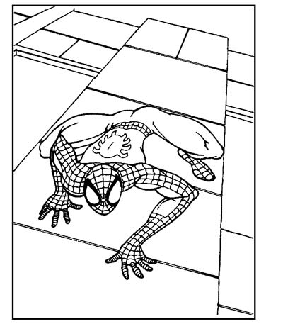 Spectacular Spiderman Coloring Pages