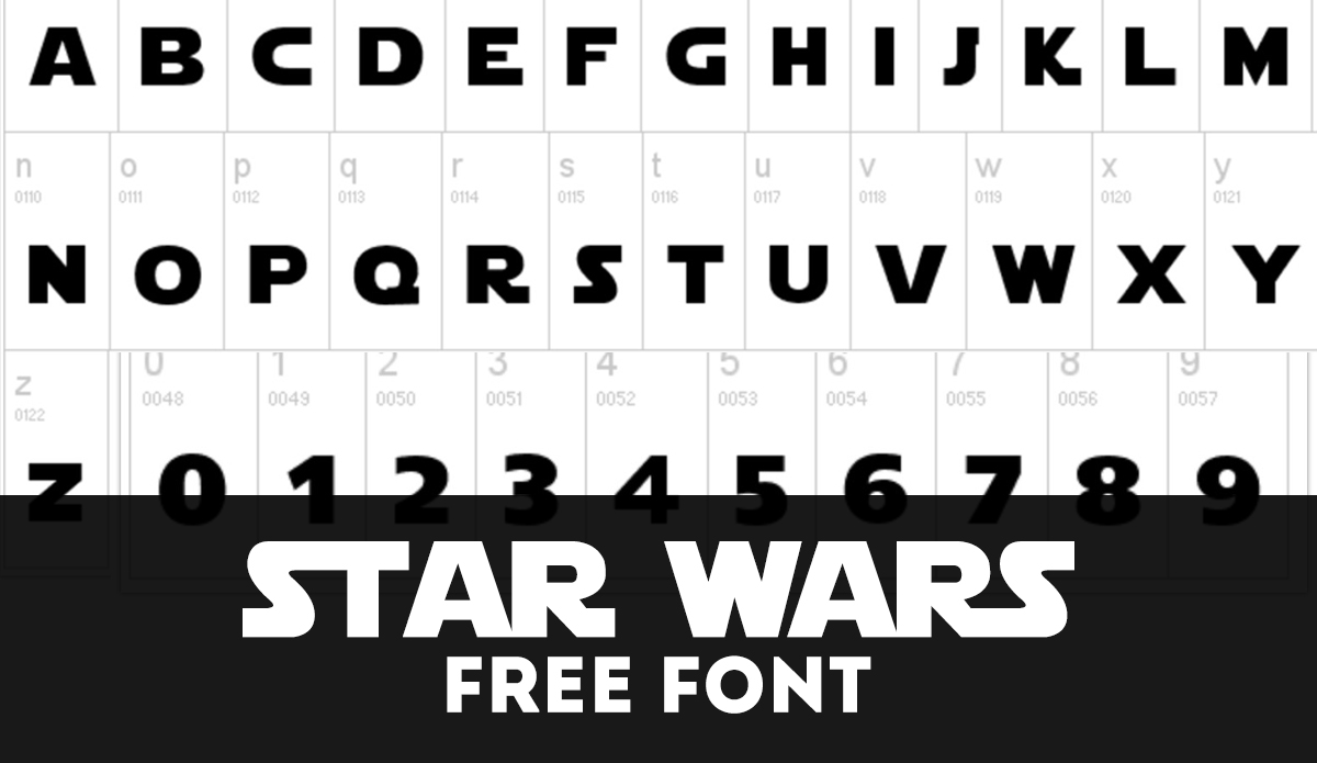 DOWNLOAD] Free Star Wars Font