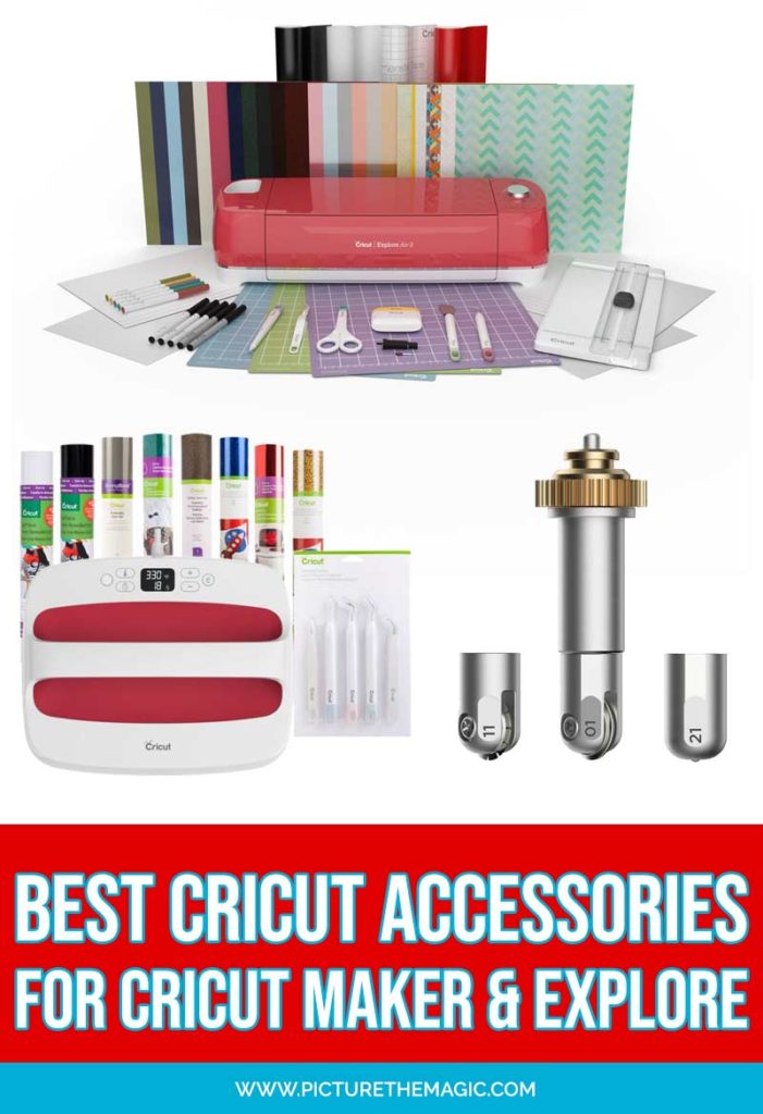 The Best Cricut Accessories & Supplies! New Cricut machine? What do you need to go with it? Enjoy this comprehensive list of must-have Cricut accessories and supplies for both the Cricut Maker & Cricut Explore machines. #cricutmade #cricut #cricutmaker