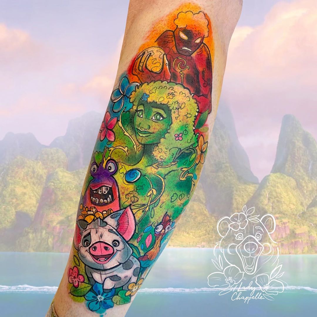 30 Inspiring Moana Tattoo Ideas