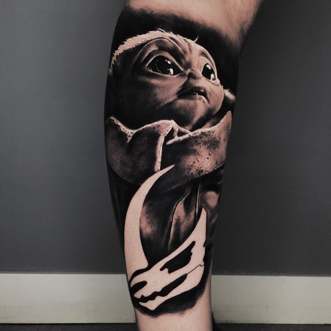 Incredible Tattoos Proving That We're All Obsessed With Baby Yoda
