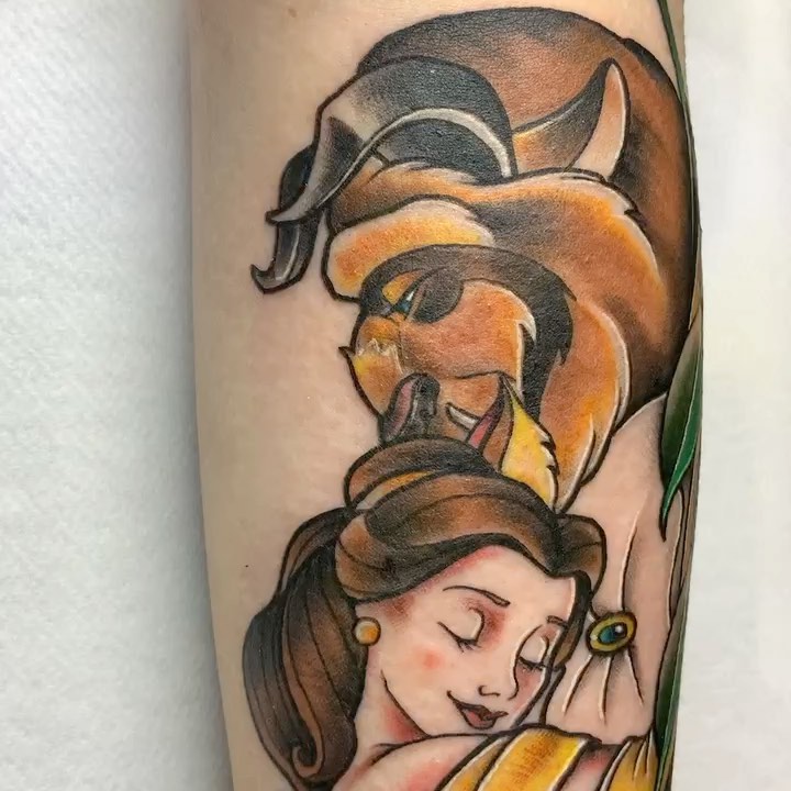 UPDATED: 44 Beauty and the Beast Tattoos