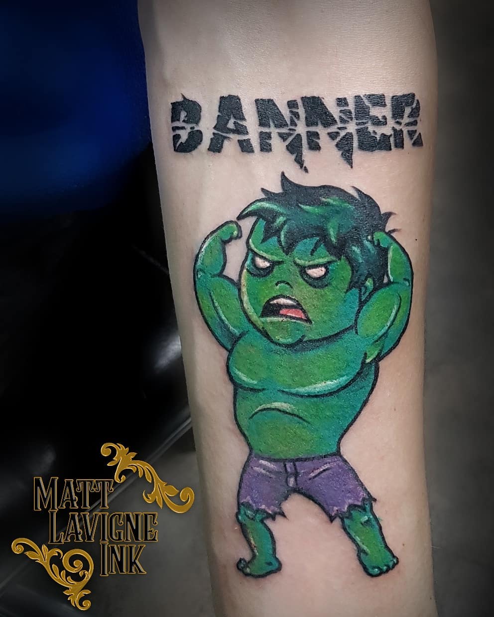 Incredible Hulk Tattoos