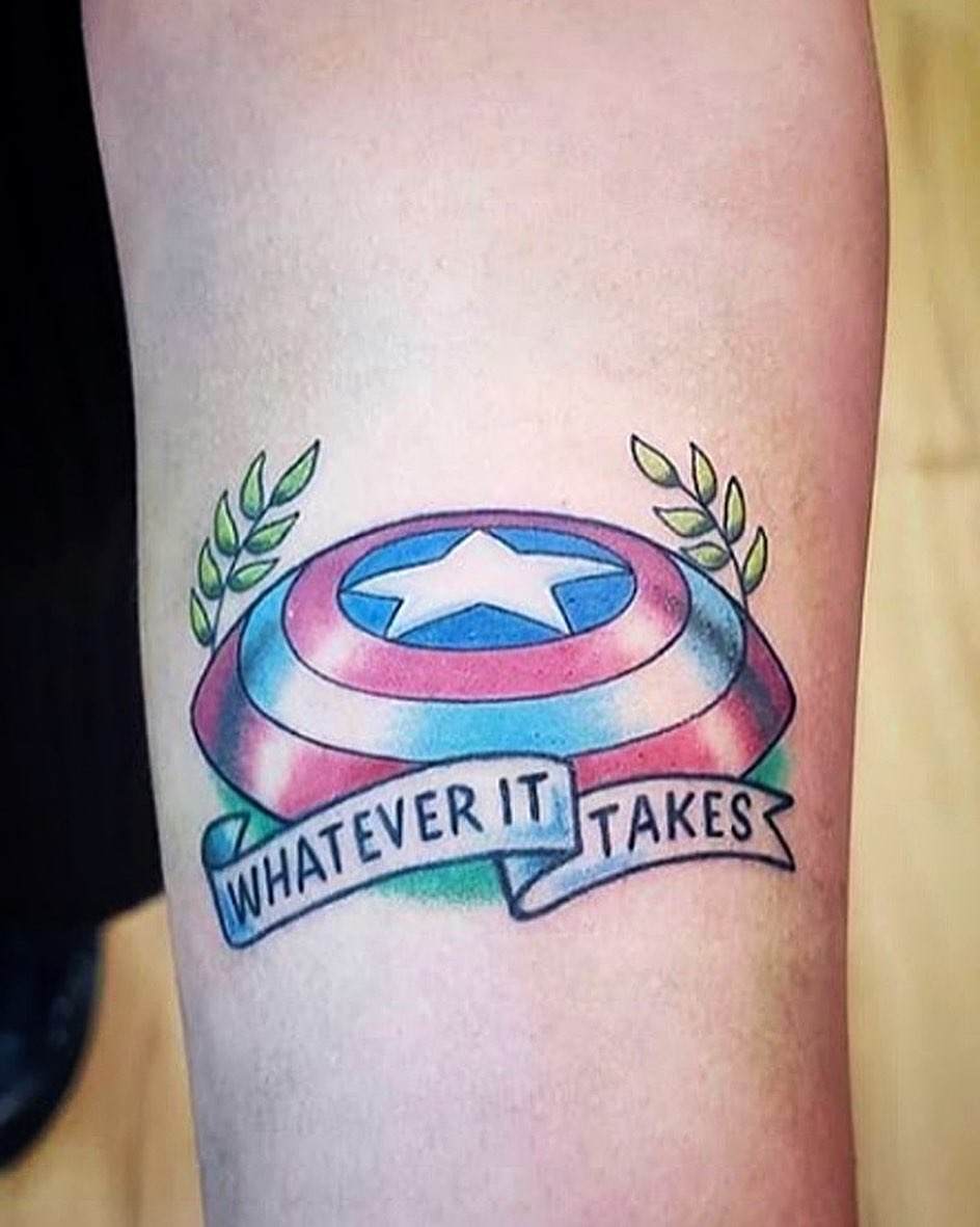 UPDATED] 40+ Heroic Captain America Tattoos