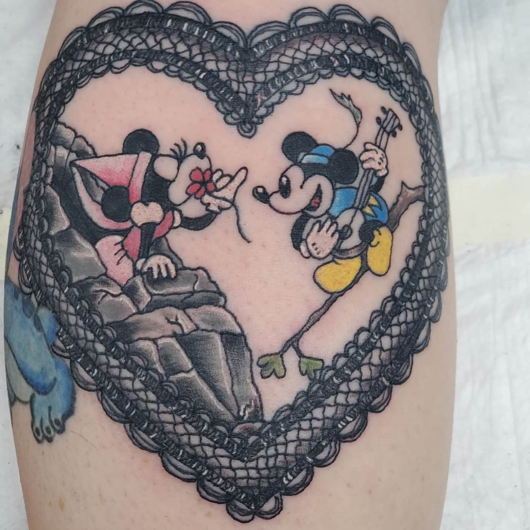 Best Mickey Mouse Tattoo Designs