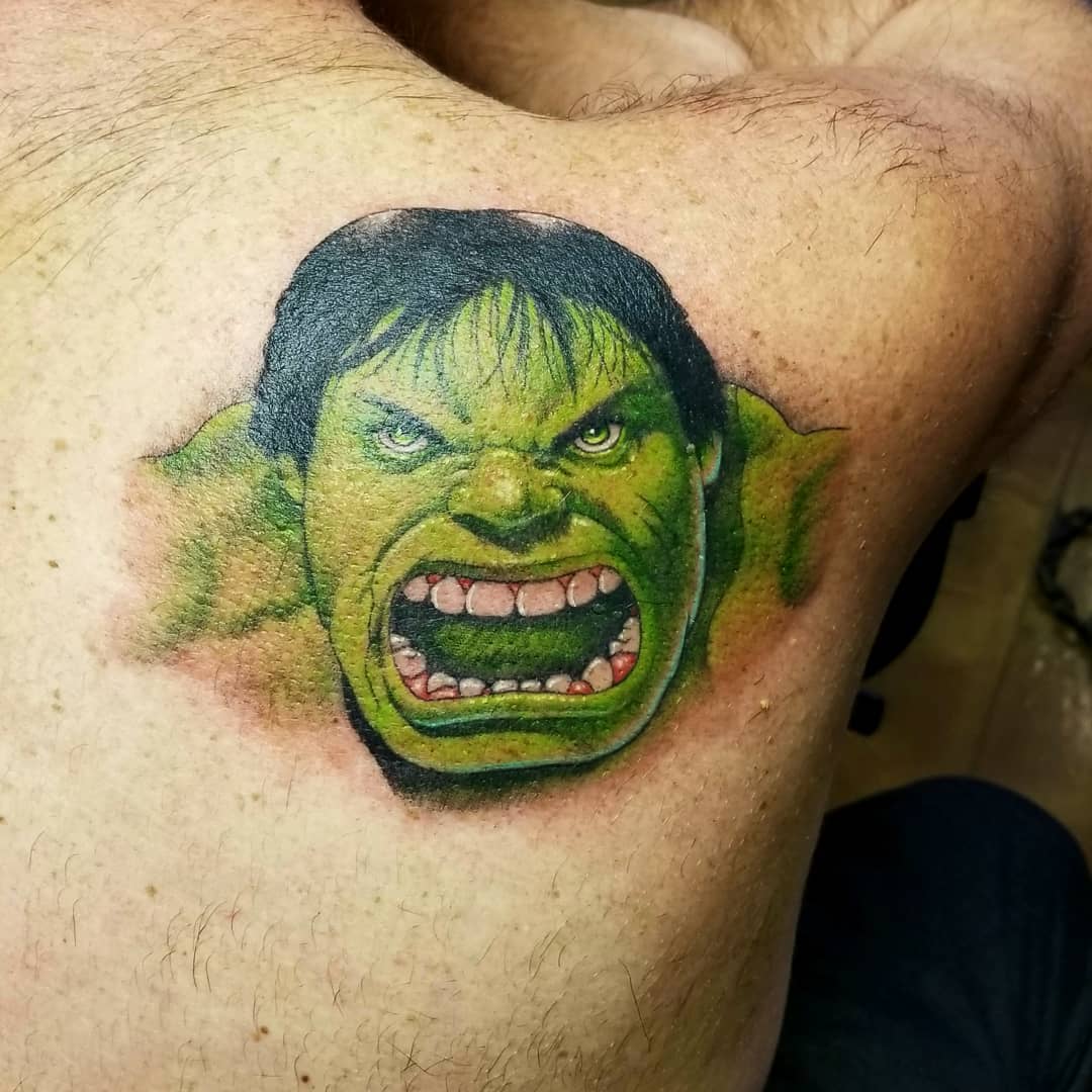 Best Incredible Hulk Tattoo Ideas
