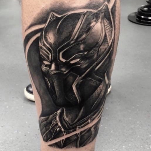 Look at this Black Panther Tattoo idea