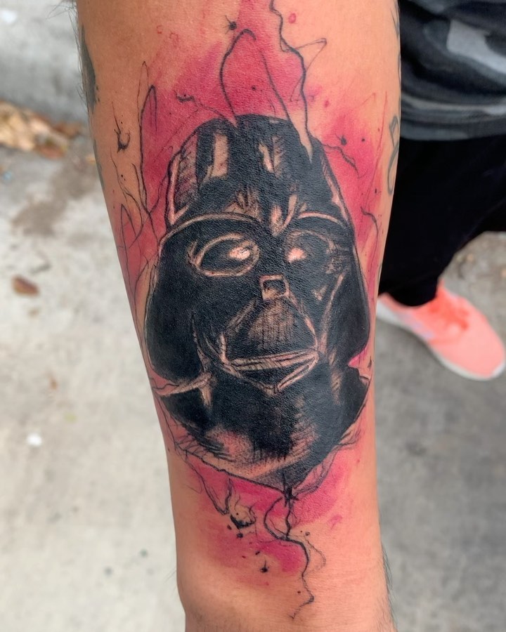 Darth Vader's Sketch Tattoo