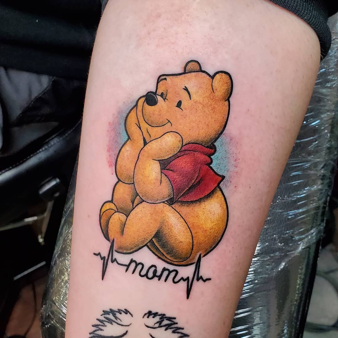 Uplifting Winnie the Pooh Tattoos