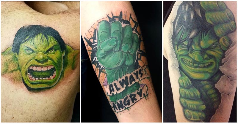UPDATED] 30+ Incredible Hulk Tattoos