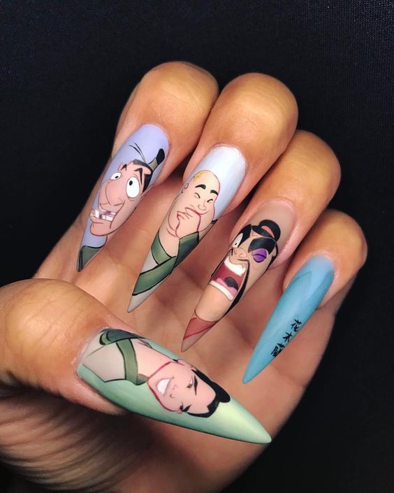 Classic Disney Nail Art Collections