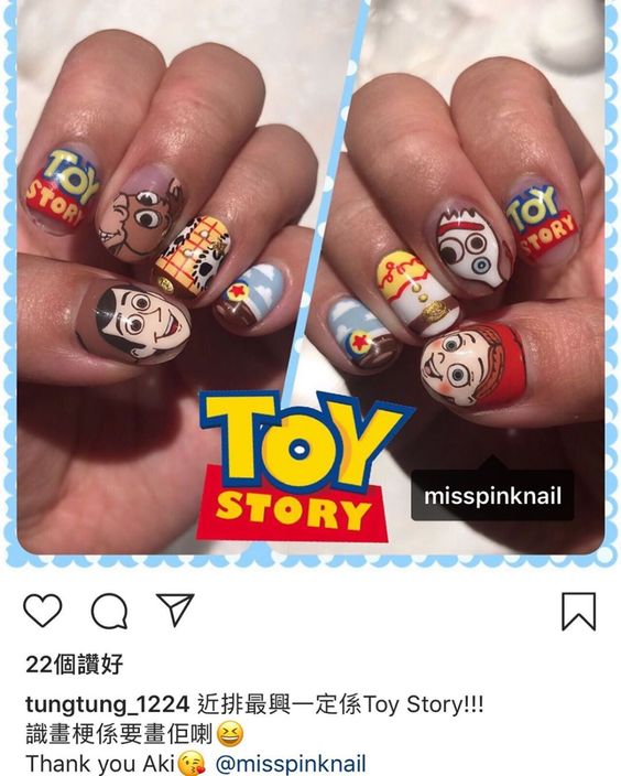 Best Collection of Pixar Nails on the Internet