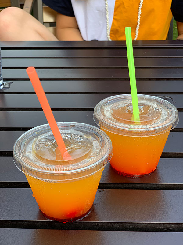 orange drinks