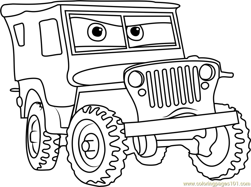 sarge the jeep