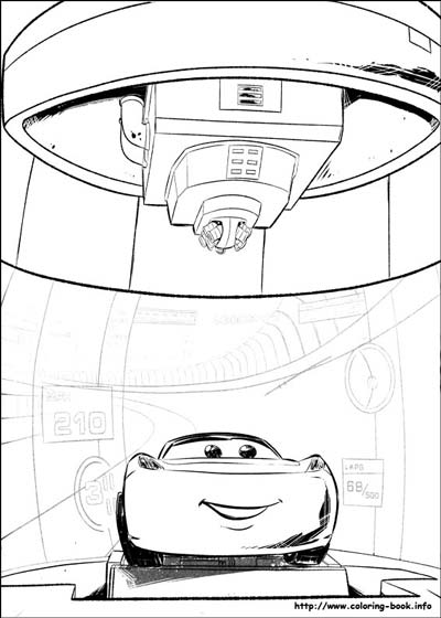 Updated] Lightning Mcqueen Coloring Pages
