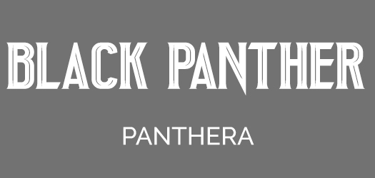 Black Panther font
