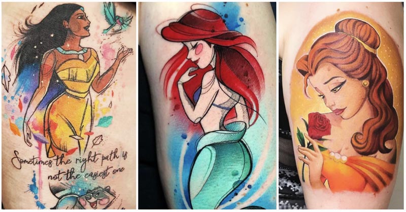 UPDATED] Disney Princess Tattoos