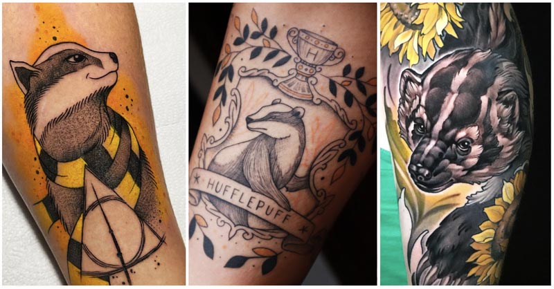 Best Hufflepuff Tattoos