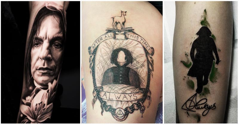UPDATED] 40 Severus Snape Tattoos