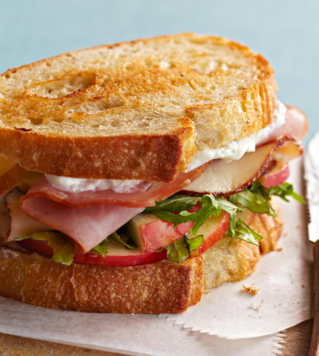 Chicken and Ham sandwich recipe from Better Homes & Garden