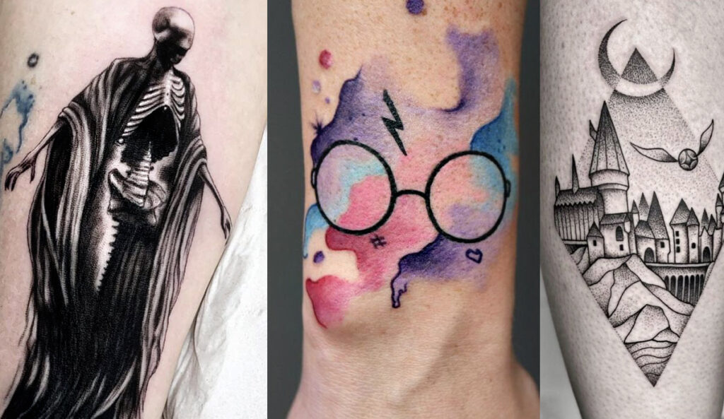 Harry Potter tattoo by Pol Tattoo | Photo 26006-cheohanoi.vn