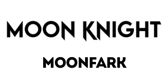 Moon Knight Font called Moonfark