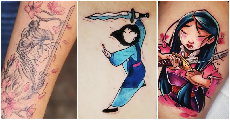 40 Courageous Mulan Tattoos