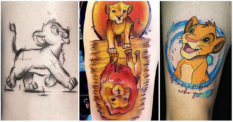 Simba Tattoo Ideas