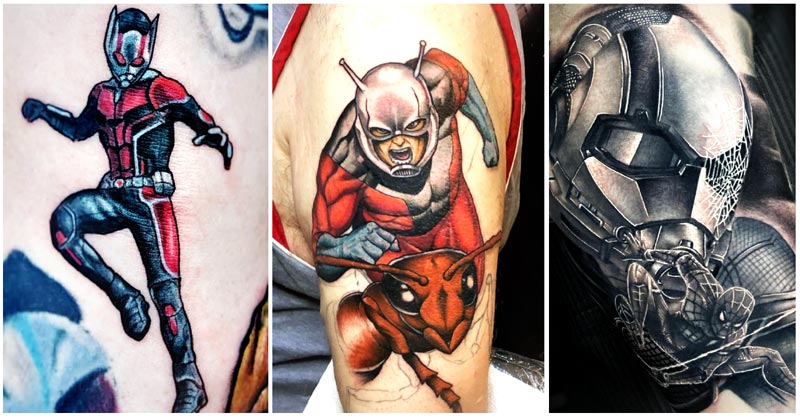 40 Ant Man Tattoos that are Larger than Life