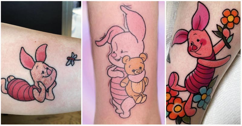Piglet Tattoo Ideas
