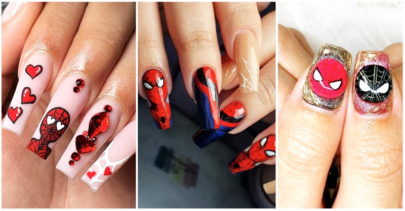 Best Spiderman Nails