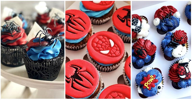 Spiderman Cupcake Ideas