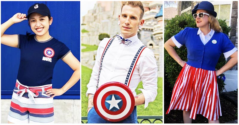 Captain America Disneybound ideas
